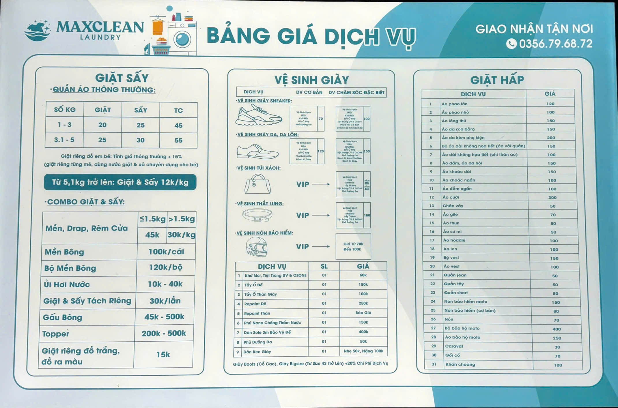 Bảng giá